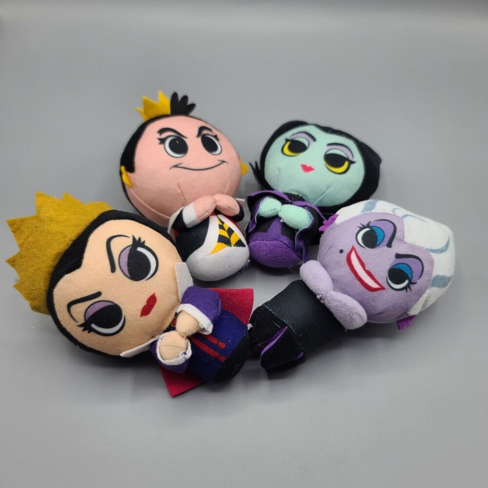 Funko Plush Disney Villain Evil Queen Grimhilde Maleficent Ursula Queen Of Heart